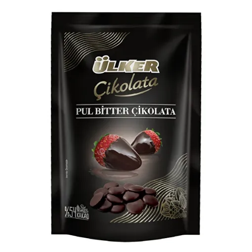 Picture of Ulker Chocolate Flake Bitter 54% Cacao 120g