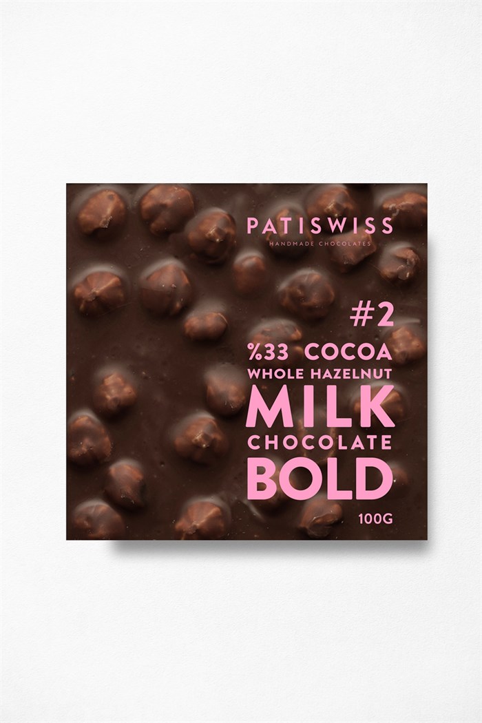 CMarket | Patiswiss Milk Chocolate Bold with Hazelnut 100g