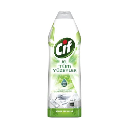 Picture of Cif Gel Spring Refreshment Bleach Additive Surface Cleaner for All Surfaces 750 ML