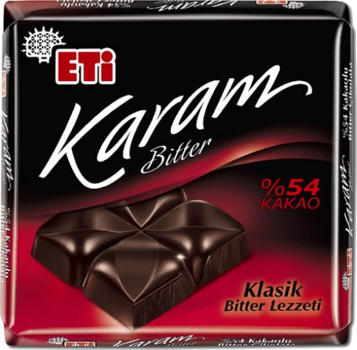 Picture of Eti Karam 54% Cocoa Dark Chocolate 60 G