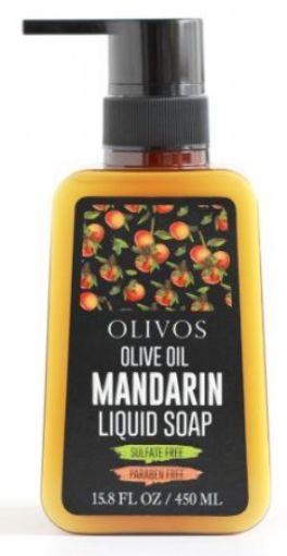 Picture of Olivos Olive Oil Mandarin Liquid Soap 450 ml