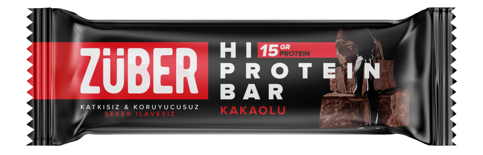 CMarket | Zuber Hi Protein Bar Cacao With No Sugar Added 40g