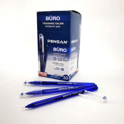 Picture of Buro Blue Ballpoint Pen 50 pcs
