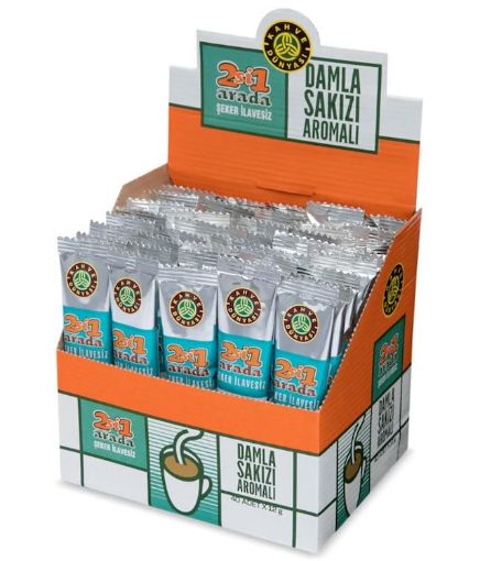 Picture of Kahve Dunyasi 2 in 1 Mastic Gum Flavor 40 Pieces 