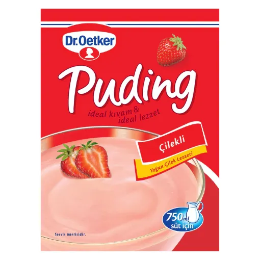 Picture of Dr Oetker Pudding Strawberry 750 ml