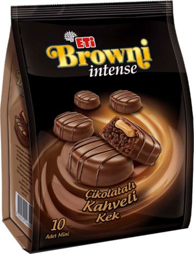Picture of Eti Browni Intense Chocolate Coffee Cake 10 Pieces Mini 160 g