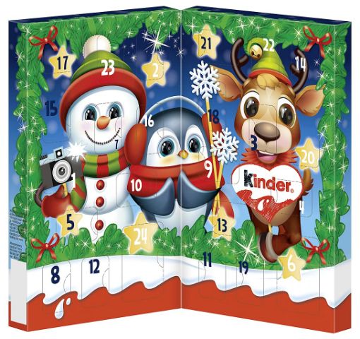 Picture of Ferrero Kinder Mix Table Advent Calendar 127g