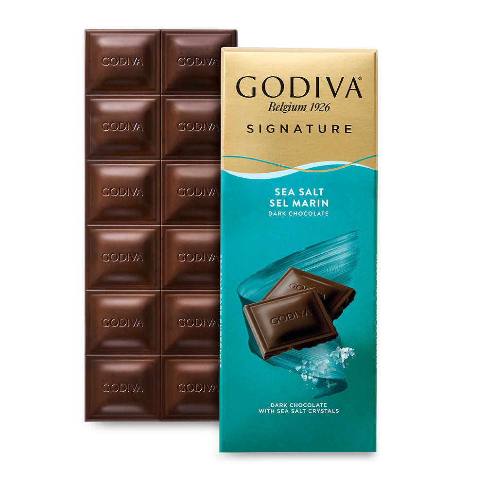 CMarket Godiva Belgium 1926 Signature Dark Chocolate Sea Salt 300g