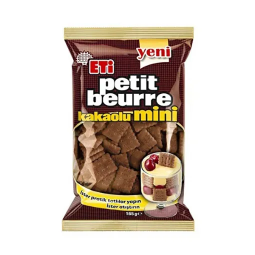 Picture of Eti Petit Beurre Cocoa Mini Biscuits 165g