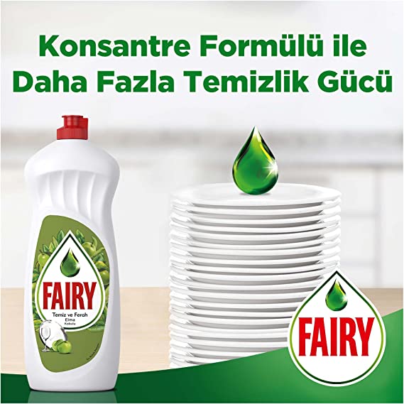 CMarket Fairy Dishwashing Liquid Apple Scented 1500 ml