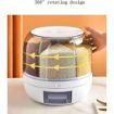 Picture of Mtr Dry Food and Legumes Organizer 360° Rotatable 6 Sections Airtight Storage Container 