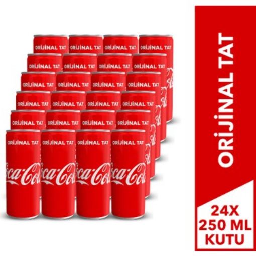 Picture of Coca Cola 250 ml Box 24 Pack