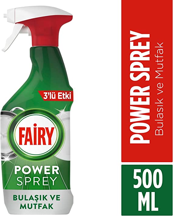 CMarket Fairy Power Spray, 3 in 1, Effortless Cleaning and Shine For