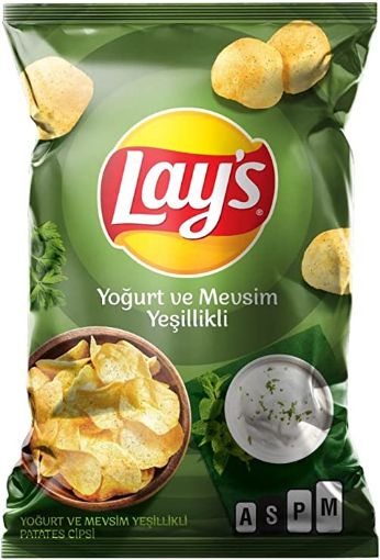 Picture of Lays Yogurt and Seasonal Green 104g