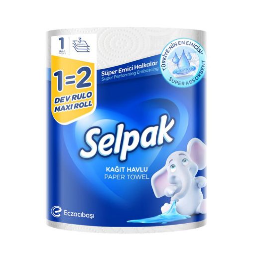 Picture of Selpak Paper Towel 1= 2 Giant Roll Maxi Roll