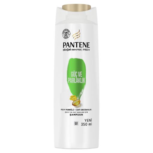 Picture of Pantene Shampoo Natural Synthesis Power and Shine 350Ml