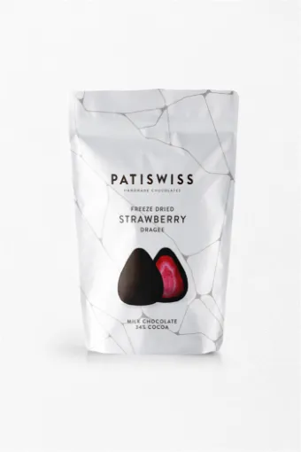 Picture of Patiswiss Strawberry With Milk Chocolate 34% Cocoa 80g