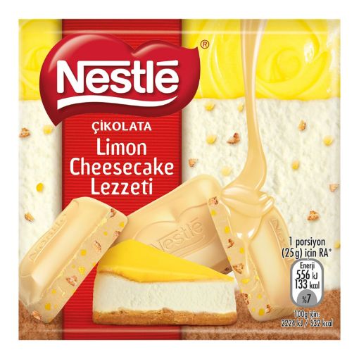 CMarket Nestle Lemon Cheesecake Flavored White Chocolate 60G