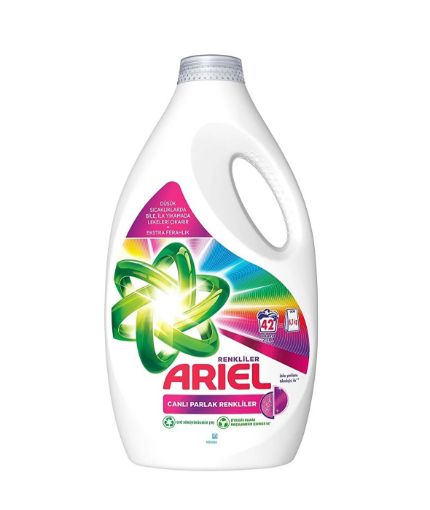Picture of Ariel Vivid Bright Colors Liquid Laundry Detergent 42 Washes 2,310 L