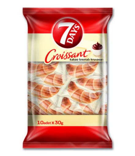 Picture of 7 days Croissant Cocoa Cream Croissant 10 Pieces x 30 G