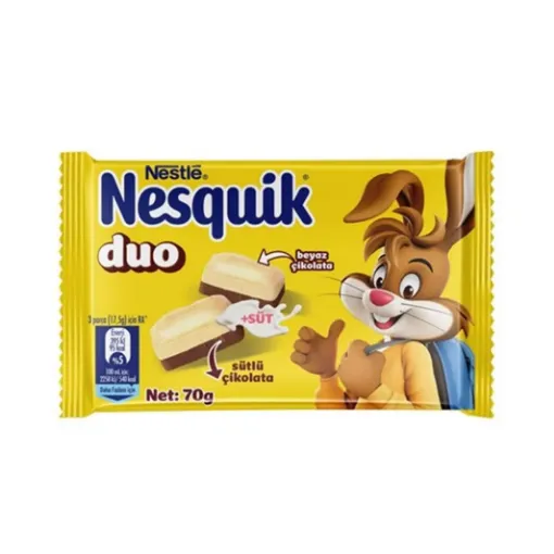 Picture of  Nestle Nesquik Duo Chocolate with Milk 70 G
