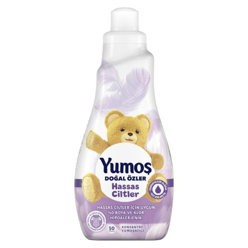 Picture of Yumos Natural Extracts Concentrated Fabric Softener For Sensitive Skin 1200 ML 50 Washes