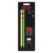 Picture of Rotring Neon Pencil Set, 2 pcs Neon pencils + Exam eraser + Sharpener