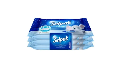 Picture of Selpak Wet Wipes 3 Packs