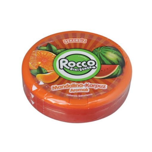 Picture of Rocco Tight Candy Tangerine & Watermelon Sugar Free 12 G