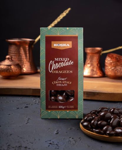 Picture of Koska Mixed Chocolate Dragees 100 G