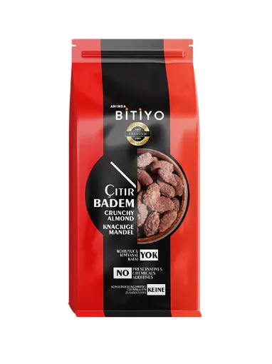 Picture of Bitiyo Crunchy Almond with no Preservatives and Chemical Additives 90 G