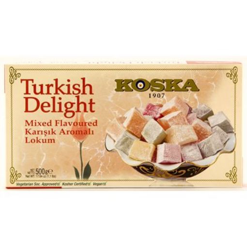 Picture of Koska Turkish Delight Mixed Flavored Turkish Delight 500 G