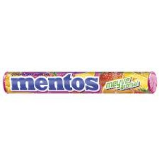 Picture of Mentos Fruit Flavored Gum 37.5 g