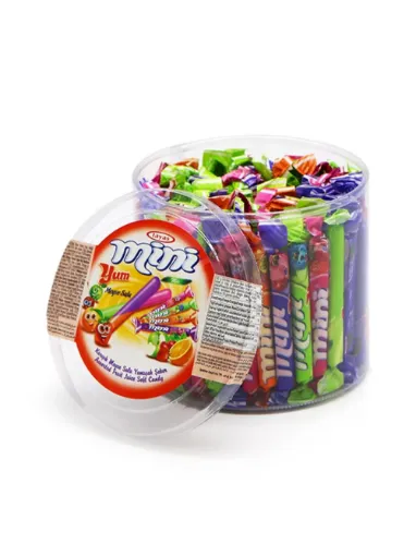 Picture of Mini yum Mixed Fruit Soft Candy Box 804 Gr
