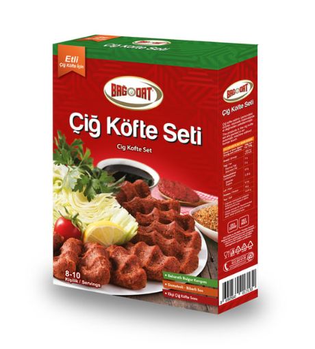 Picture of Bagodat Set For CigKofte with Meat 500 G 8 to 10 pcs