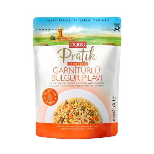 Picture of Duru Practical Ready Meal Bulgur Pilaf with Garnish 250 gr