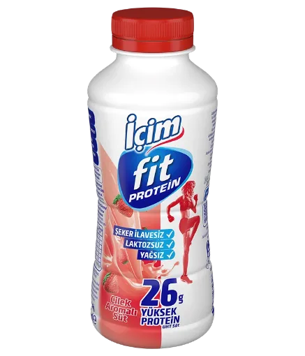 Picture of Icim Fit High Protein Strawberry Lactose and Sugar Free Milk 500 ml