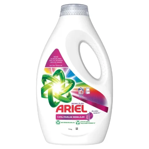 Picture of Ariel Vivid Bright Colors Liquid Detergent 18 Washes 0.9 L