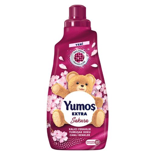Picture of Yumos Extra Concentrated Fabric Softener Sakura 1440 ml 60 Washes