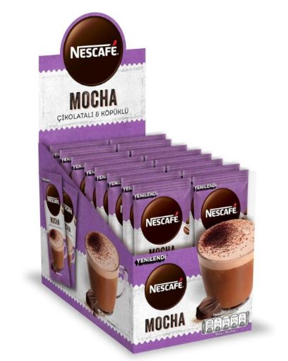 Picture of Nescafe  Mocha Chocolate and Foam Instant Coffee Mix  17 g x 24 PCs