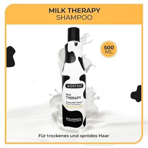 Picture of Morfose Milk Therapy Hair Shampoo for Dry & Brittle Hair 500 ml