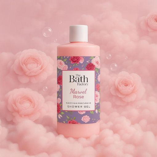 Picture of The Bath Factory Moisturizing and Nourishing Marvel Rose Shower Gel 400 ML