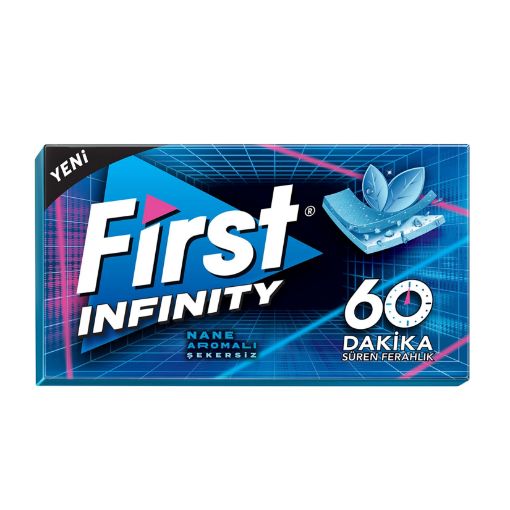 Picture of First 60 Mint Infinity Mint Flavored Gum 27g