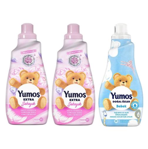 Picture of Yumos Special Offer Buy 2 Peony Freshness Soft (1400 ml x 2 ), Get 1 Baby Freshness For Free 1200 ml