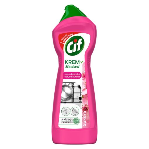 Picture of Cif Cream Miracle Sakura Perfumed Surface Cleaner 750 ml