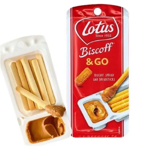 Picture of Lotus Biscoff and Go Spread and Bread Sticks 45 G