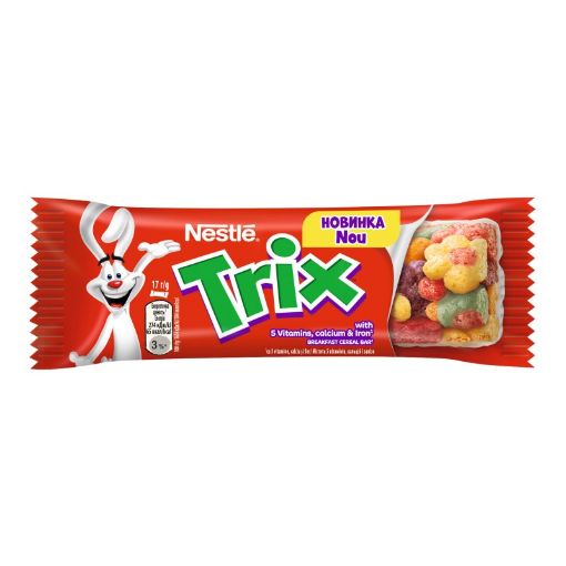 Picture of Nestle Trix with 5 Vitamins Breakfast Cereal Bar 17 G