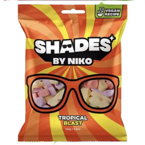 Picture of Shades By Niko Vegan Tropical Blast 150G