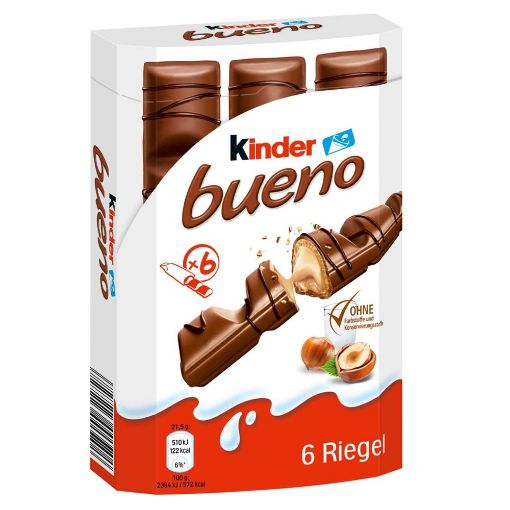 Picture of Kinder Bueno 6 Riegel 129 g