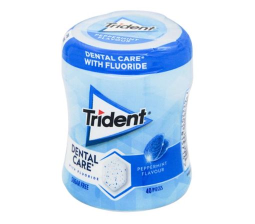 Picture of Trident Dental Care Sugar Free 40 Pcs
